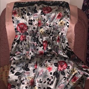 A gorgeous silk dress